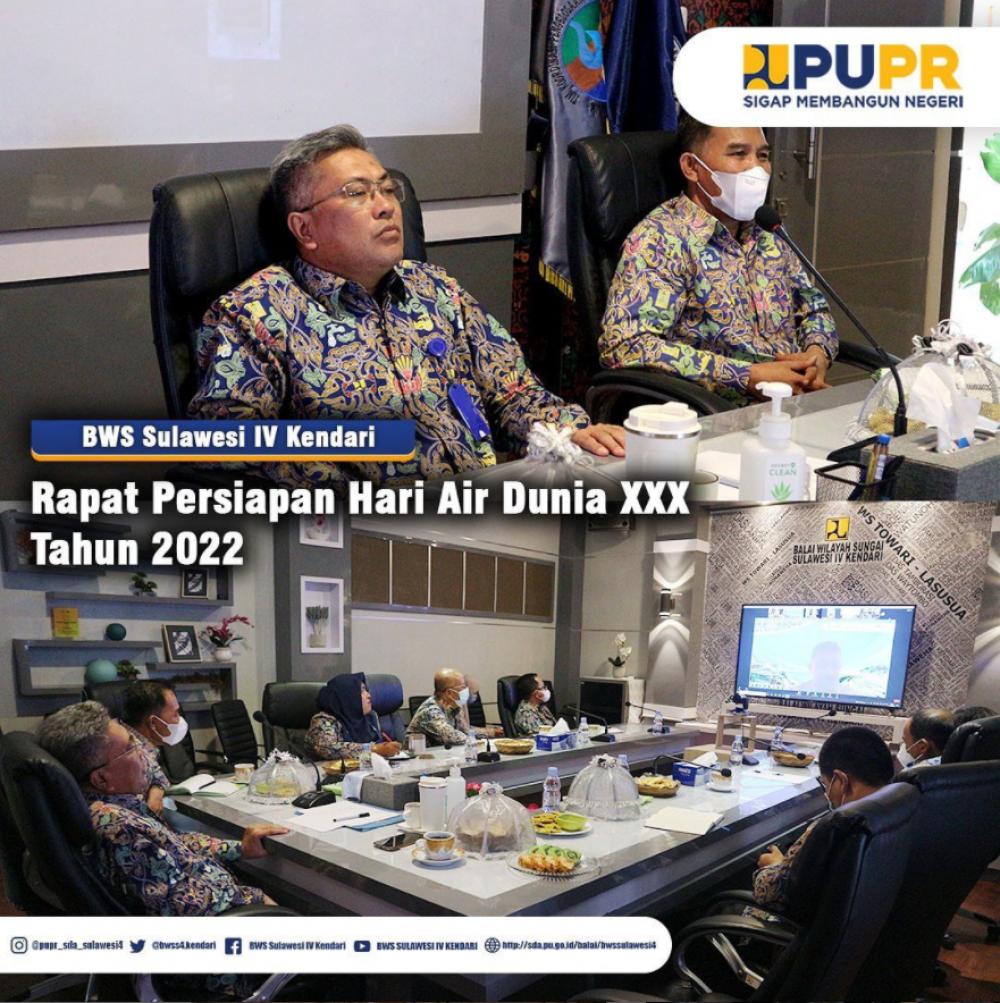 Rapat Persiapan Hari Air Dunia 2022